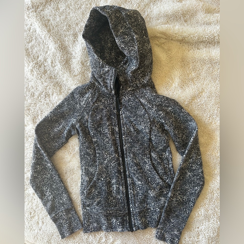 Lululemon Scuba Hoodie Light Cotton Fleece Size 0